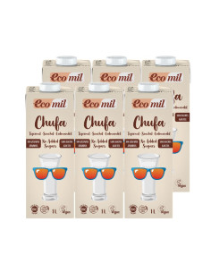 Bebida Chufa Nature Horchata Bio 6x1L Ecomil